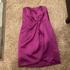 Alfred Angelo purple bridesmaid/cocktail dress